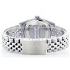 Image 5 : Rolex Stainless Steel Baguette Diamond DateJust Men's Watch