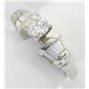 Image 6 : 1.14 ctw Certified Diamond Ring - Platinum