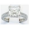 Image 1 : GIA Cert 3.24 ctw Diamond Ring - Platinum