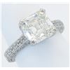 Image 6 : GIA Cert 3.24 ctw Diamond Ring - Platinum