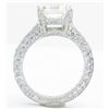 Image 8 : GIA Cert 3.24 ctw Diamond Ring - Platinum