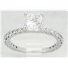 Image 5 : 2.20 ctw Certified Diamond Ring - 14KT White Gold