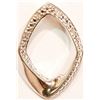 Image 1 : #16-STERLING SILVER DIAMOND PENDANT