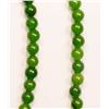 Image 2 : #39-JADE NECKLACE WITH MAGNETIC CLASP