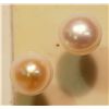 Image 1 : #43-FRESHWATER PEARL EARRINGS