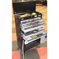 STANLEY ROLLING TOOLBOX W/ LOCK+KEY BALL BEARING