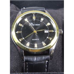MENS QUARTZ WATCH W/DATE