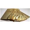 Image 1 : PACK OF 10 24K GOLD SANTA CLAUSE ENVELOPES