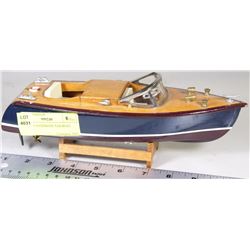 WOODEN HANDMADE SAILBOAT