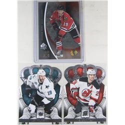 LOT OF THREE HOCKEY CARDS