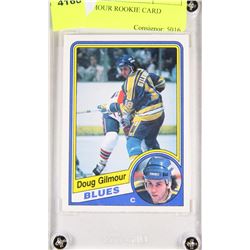 DOUG GILMOUR ROOKIE CARD