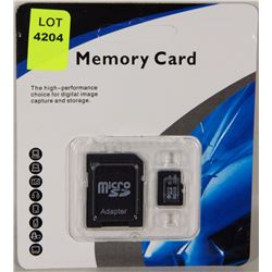 NEW 32GB MICRO SD CARD WITH ADAPTER