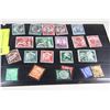 Image 1 : UNAUTHENTICATED SET OF 21 GERMAN STAMPS