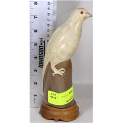 HANDCARVED HORN ORNIMENT