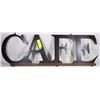Image 1 : NEW HANGING METAL SIGN " CAFE" 10"X30"
