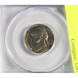 1963 JEFFERSON NICKEL PCGS MS64