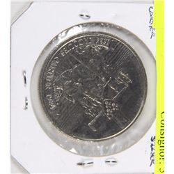 1984 JACQUES CARTIER CANADIAN 1 DOLLAR COIN