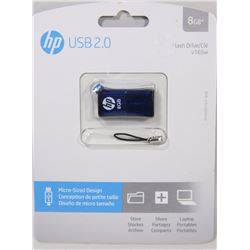 HP MICRO-SIZED DESIGN 8GB FLASH DRIVE
