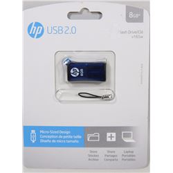 HP MICRO-SIZED DESIGN 8GB FLASH DRIVE