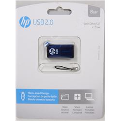 HP MICRO-SIZED DESIGN 8GB FLASH DRIVE