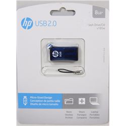 HP MICRO-SIZED DESIGN 8GB FLASH DRIVE