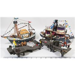 2001 LENOX TUGBOAT COLLECTION WITH WARFS & PEOPLE