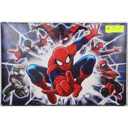SPIDERMAN CANVAS PICTURE 12" X 18"