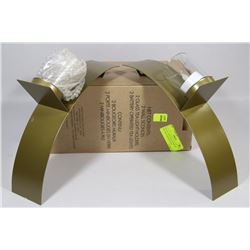 SET OF 2 NEW WALL SCONES W/ BATTERY OPERATED TEA