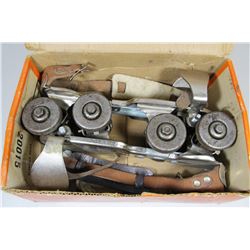 SIMPSONS SEARS 1950 ZIP-FIT ROLLER SKATES