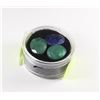 Image 1 : #13-NATURAL ENHANCED EMERALD & SAPPHIRE GEMSTONES