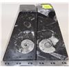 Image 2 : PAIR OF AMMONITE BOOKENDS