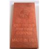 Image 1 : 1 POUND .999 PURE COPPER ART BAR