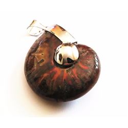 NATURAL AMMOLITE PENDANT