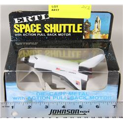 ERTL DIE CAST SPACE SHUTTLE WITH PULL BACK MOTOR
