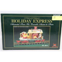 HOLIDAY EXPRESS ANIMATED TRAIN SET