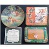 Image 1 : TIGER THEME LOT.  COLLECTOR PLATE WITH COA