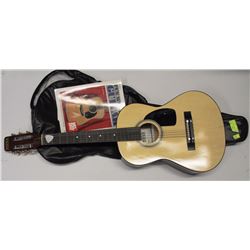 NOVA GUITAR WITH GUITAR BOOKS & SOFT CASE