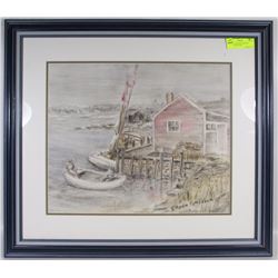 FRAMED ARTWORK BY HYDE PATERSON