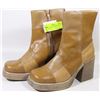 Image 1 : BRAND NEW SIZE 7 ANKLE BOOTS "PATCH STYLE"