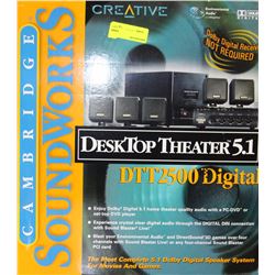 CREATIVE DESKTOP THEATER 5.1 SYSTEM