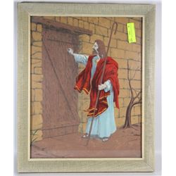 LARGE VINTAGE RELIGOUS PICTURE