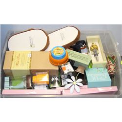 #19)SLIPPERS,BOTTLE STOPPERS,RING HOLDERS AND MORE