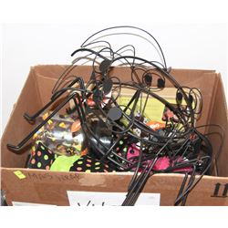 #10)HALLOWEEN HATS, TALKING MONSTERS WIRE SPIDERS