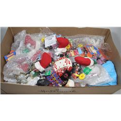 #13) LOOSE ORNAMENTS, PUPPY STOCKINGS, TOY