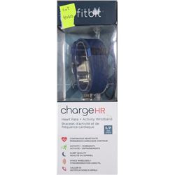 FITBIT CHARGE HR + ACTIVITY WRISTBAND-SMALL(BLUE)