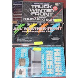 LOT OF 2 BRAS FOR TRUCKS OR CARS WITH BUG SCREENS