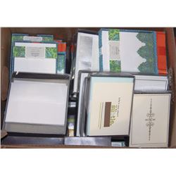 #4) ASSORTED BOXED CARDS AND MEMO HOLDERS
