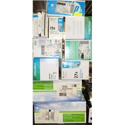 LARGE ASSORTMENT OF HP PRINTER TONER CARTRIDGES