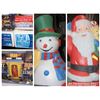 Image 2 : LARGE LOT OF CHIRSTMAS DECORATIONS INCLUDING TWO