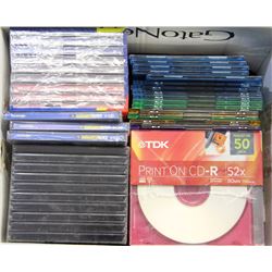 BOX OF DVD-R / CD-R